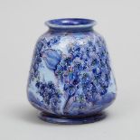 Macintyre Moorcroft Florian Lilac Small Vase, c.1902, height 3.5 in — 9 cm