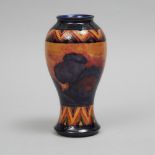 Moorcroft Banded Eventide Vase, c.1925-30, height 8.8 in — 22.4 cm