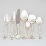 Canadian Silver 'Louis XV' Pattern Flatware, Henry Birks & Sons, Montreal, Que., 20th century (88 Pi