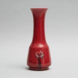 Macintyre Moorcroft Red Flamminian Vase, for Liberty & Co., c.1906-13, height 11.9 in — 30.3 cm