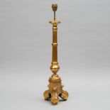 French Neo Gothic Pricket Style Table Lamp,19th century, height 30.3 in — 77 cm