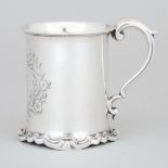 Victorian Silver Small Mug, Henry Wilkinson & Co., Sheffield, 1848, height 3.6 in — 9.1 cm