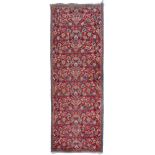 Tabriz Long Rug, Persian, late 20th century, 10 ft x 3 ft 7 ins — 3 m x 1.1 m