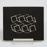 Josef Albers (1888-1976), STRUCTURAL CONSTELLATION, CIRCA 1955-1965, Machine engraved plastic lamina