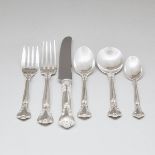 Canadian Silver ‘Chantilly’ Pattern Flatware, Henry Birks & Sons, Montreal, Que., 20th century (61 P