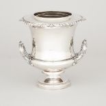 Old Sheffield Plate Campana Shaped Wine Cooler, Matthew Boulton, c.1820, height 9.4 in — 24 cm