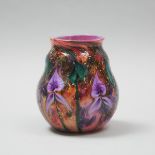Charles Lotton (American, b.1935), Multi Flora Glass Vase, 2005, height 7.5 in — 19 cm, diameter 6.7