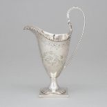 George III Silver Helmet Shaped Cream Jug, Henry Chawner, London, 1786, height 6.3 in — 16 cm