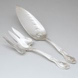 Pair of American Silver 'Richelieu' Pattern Servers, Tiffany & Co., New York, N.Y., c.1892-1902, lar