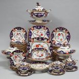 Morley & Ashworth Ironstone Service, third quarter of the 19th century, soup tureen width 13.8 in —