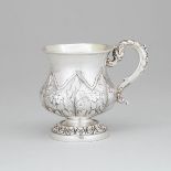 William IV Silver Mug, Thomas Blagden & Co., Sheffield, 1832, height 3.9 in — 9.9 cm