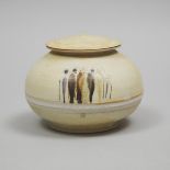 Kayo O'Young (Canadian, b.1950), Covered Jar, 1978, height 5.7 in — 14.5 cm, diameter 7.1 in — 18 cm