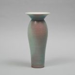 Harlan House (Canadian, b.1943), Jun Glazed Vase, 1975, height 11.8 in — 30 cm