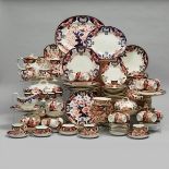 Royal Crown Derby 'Kings' (1270, 3590, 3615, 383, and 563) Pattern Service, late 19th/20th century,