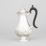 Victorian Silver Hot Water Pot, William Hutton & Sons, London, 1894, height 8.4 in — 21.4 cm