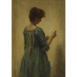 Robert Duddingston Herdman (1863–1922), THE LOVE LETTER, CIRCA 1898-1902, Oil on canvas; given to th