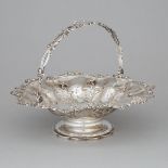 William IV Silver Cake Basket, Edward, Edward Jr., John & William Barnard, London, 1833, height 8.3