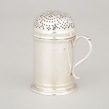 Victorian Silver Kitchen Pepper, George Nathan & Ridley Hayes, Birmingham, 1893, height 3.7 in — 9.5