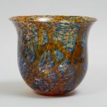 Daniel Crichton (Canadian, 1950-2002), 'Forest Bowl Sun' Glass Vase, 1978, height 7.7 in — 19.5 cm,