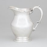 Canadian Silver Water Jug, Henry Birks & Sons, Montreal, Que., 1954, height 7.9 in — 20 cm