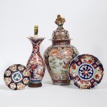 A Group of Four Imari Wares, 19th Century, 十九世纪 伊万里风格瓷器一组四件, largest height 24.2 in — 61.5 cm (4 Pie