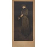 After James Abbott McNeill Whistler (1834-1903), ARRANGEMENT IN BLACK: LA DAME AU BRODEQUIN JAUNE –