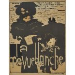 Pierre Bonnard (1867–1947), LA REVUE BLANCHE, 1894 [BOUVET, 30], Lithograph on wove paper laid on li