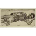 Eduard Wiiralt (1898-1954), ARKEÏA, 1938 [KANGILASKI, 101], Drypoint etching, signed, titled, and da