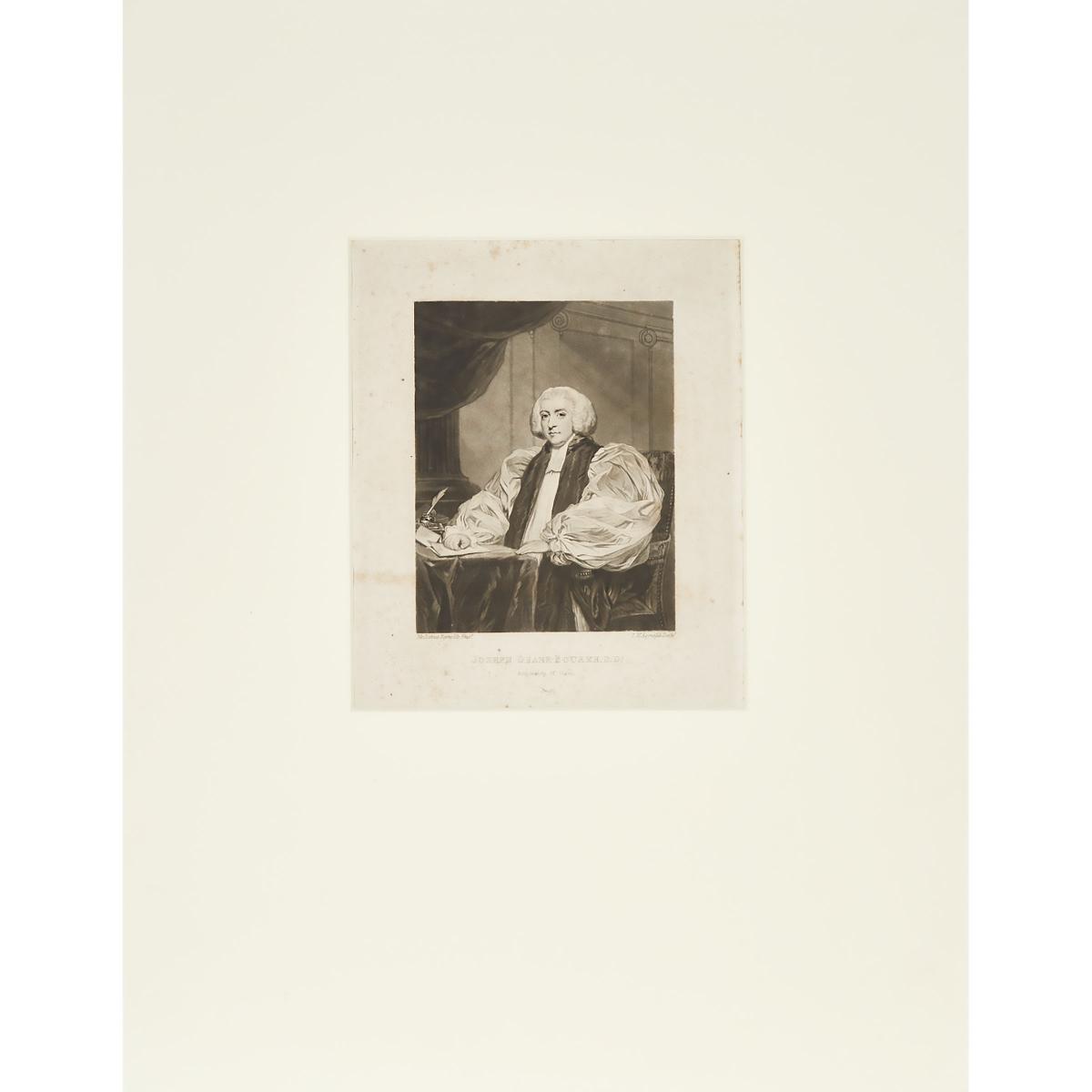 Samuel William Reynolds the Elder (1773-1835) After Joshua Reynolds (1723-1792), LORD SOUTHAMPTON, 1 - Image 7 of 9