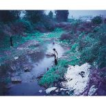 Greg Girard (1955- ), MIGRANT WORKERS IN CREEK, DONGGUAN (FROM PHANTOM SHANGHAI SERIES), 1996 [GIR 0