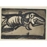 Georges Rouault (1871–1958), LE POISSON VOLANT (FROM RÉINCARNATIONS DU PÈRE UBU), 1928 [CHAPON & ROU