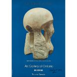 Henry Moore (1898–1986), POSTER: OCTOBER 26, 1974 / ART GALLERY OF ONTARIO RE OPENS (FEATURING HENR