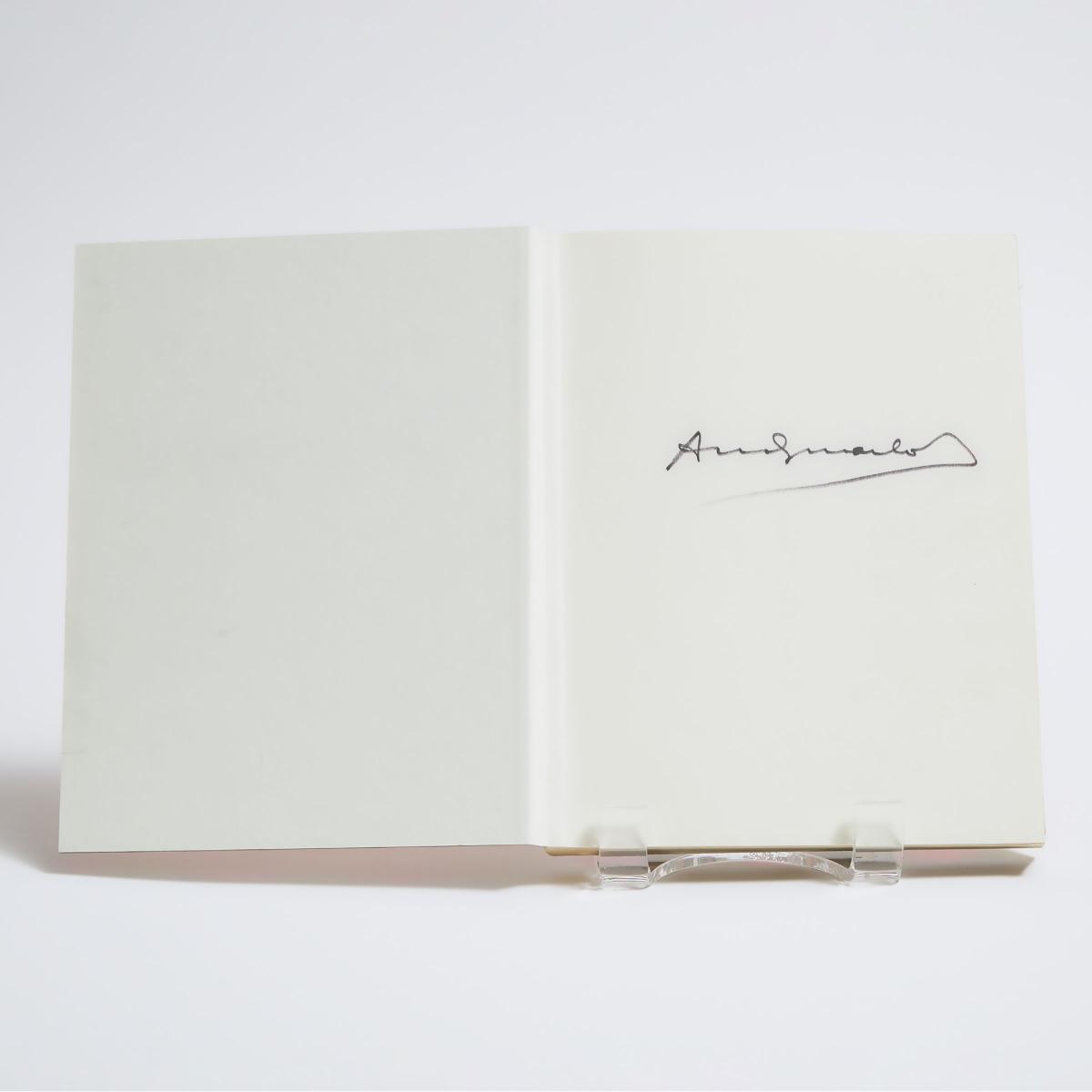 Andy Warhol (1928–1987), ANDY WARHOL: CATALOGUE PUBLISHED ON THE OCCASION OF THE ANDY WARHOL EXHIBIT - Image 2 of 3