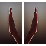 Barbara Steinman (1950- ), L'ÉCOUTE (DIPTYCH), 1992, Two cibachrome prints; dated and numbered 2/5 t