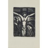 Georges Rouault (1871–1958), CHRIST EN CROIX, 1924 [CHAPON & ROUAULT, 306], Lithograph on chine vola