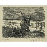 Théophile Alexandre Steinlen (1859-1923), AH! JEUNESSE, 1915, Lithograph, titled and inscribed in th