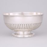 Canadian Silver Bowl, Henry Birks & Sons, Montreal, Que., 1935, height 4.6 in — 11.8 cm, diameter 8.