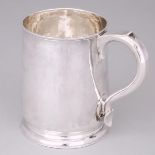 George I Silver Mug, George Wickes, London, 1723, height 4.8 in — 12.3 cm