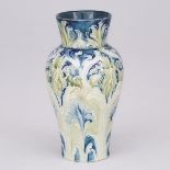 Macintyre Moorcroft Florian Small Vase, c.1900, height 4.3 in — 10.8 cm