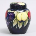 Moorcroft Wisteria Ginger Jar and Cover, c.1925, height 5.7 in — 14.5 cm