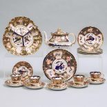 Royal Crown Derby 'Imari' (4591) Pattern Tea Service, 20th century, teapot height 5.2 in — 13.2 cm (