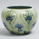 Moorcroft Cornflower Vase, for Ryrie Brothers, Toronto, c.1912-13, height 7.5 in — 19 cm, diameter 1