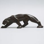 Ricardo Scarpa (Italian, 1905-1999), PROWLING TIGER, length 10.5 in — 26.7 cm