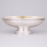American Silver Oval Footed Bowl, Gorham Mfg. Co., Providence, R.I., 1874, length 11.2 in — 28.5 cm