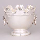 Late Victorian Silver Montieth Bowl, London, 1896, height 8.5 in — 21.5 cm, diameter 10 in — 25.5 cm