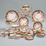Royal Crown Derby 'Scissor' (2649) Pattern Tea Service, 20th century, cake plate diameter 9.4 in — 2