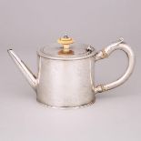 George III Silver Teapot, Charles Aldridge & Henry Green, London, 1778, height 4.6 in — 11.8 cm