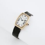 Lady's Cartier Tank Fabergé Wristwatch, circa 1970's; case #670821157; 27mm x 20mm; 17 jewel cal.241