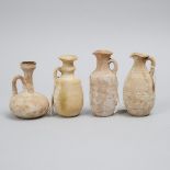 Four Roman Period Levantine-Holy Land Pottery Juglets, 75 B.C.-200 A.D., tallest height 5.5 in — 14
