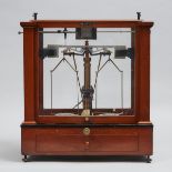 Projection Reading Analytical Beam Balance, Christian Becker Inc., New York, c.1940, 20 x 19.25 x 11